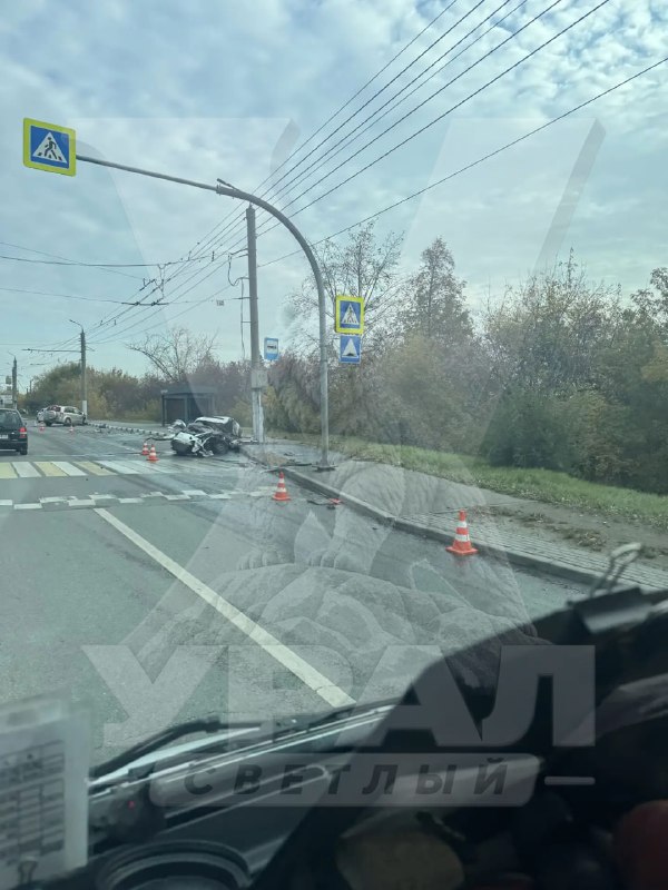 ДТП на Бродокалмакском тракте в Челябинске