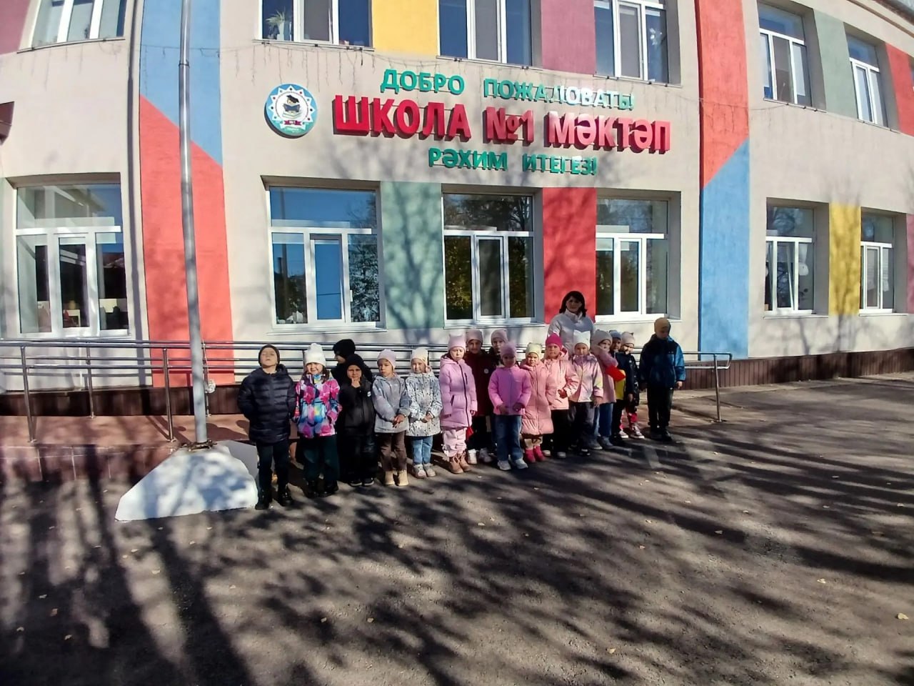 Будущие первоклассники из Уруссу побывали на экскурсии в школе