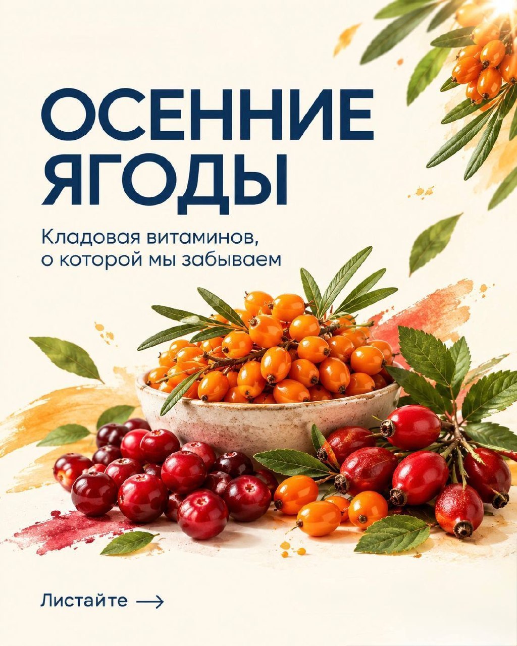 Чем запастись витаминами до прихода морозов