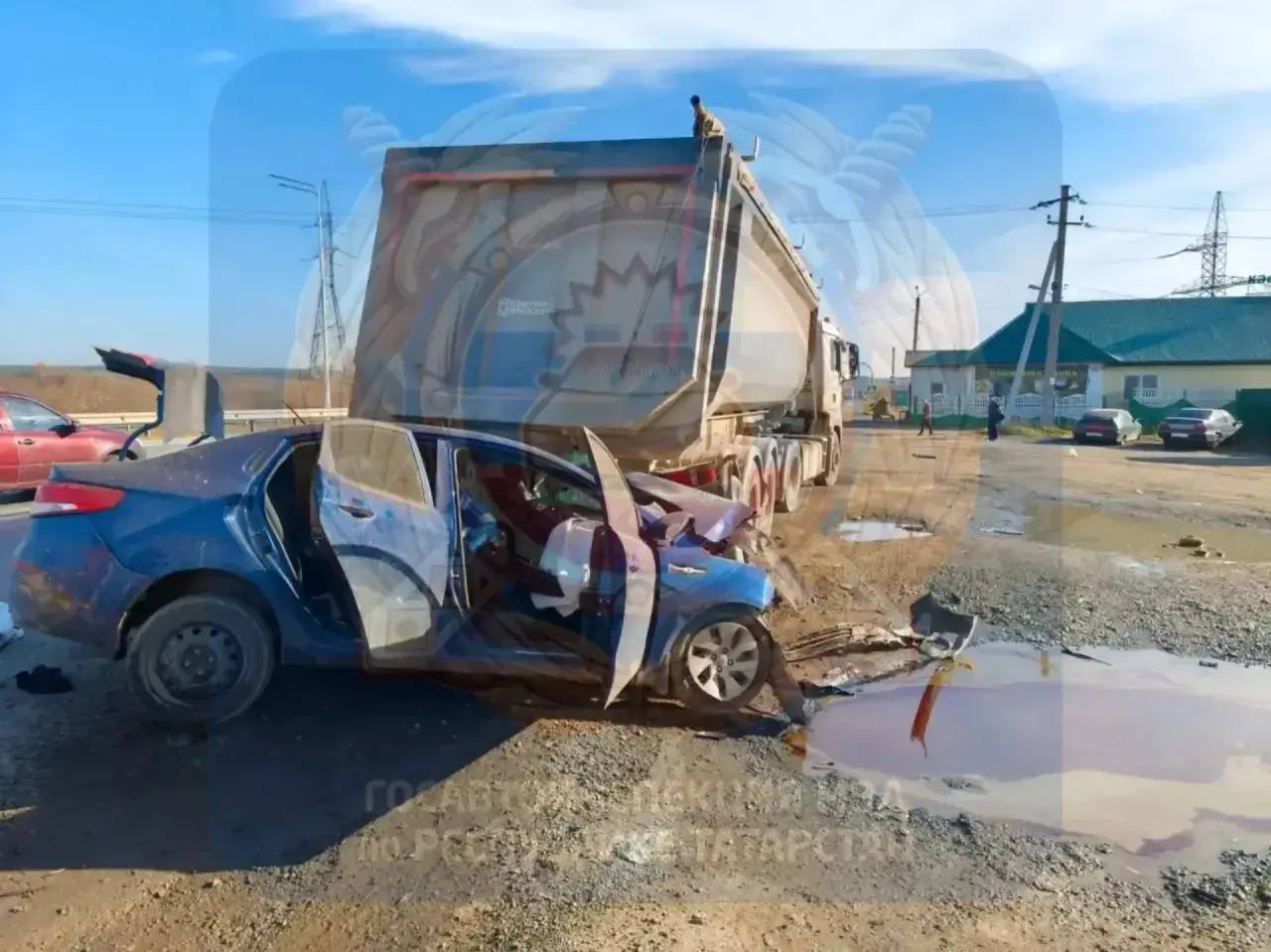 На трассе М-7 в Елабужском районе погиб 29-летний водитель Kia