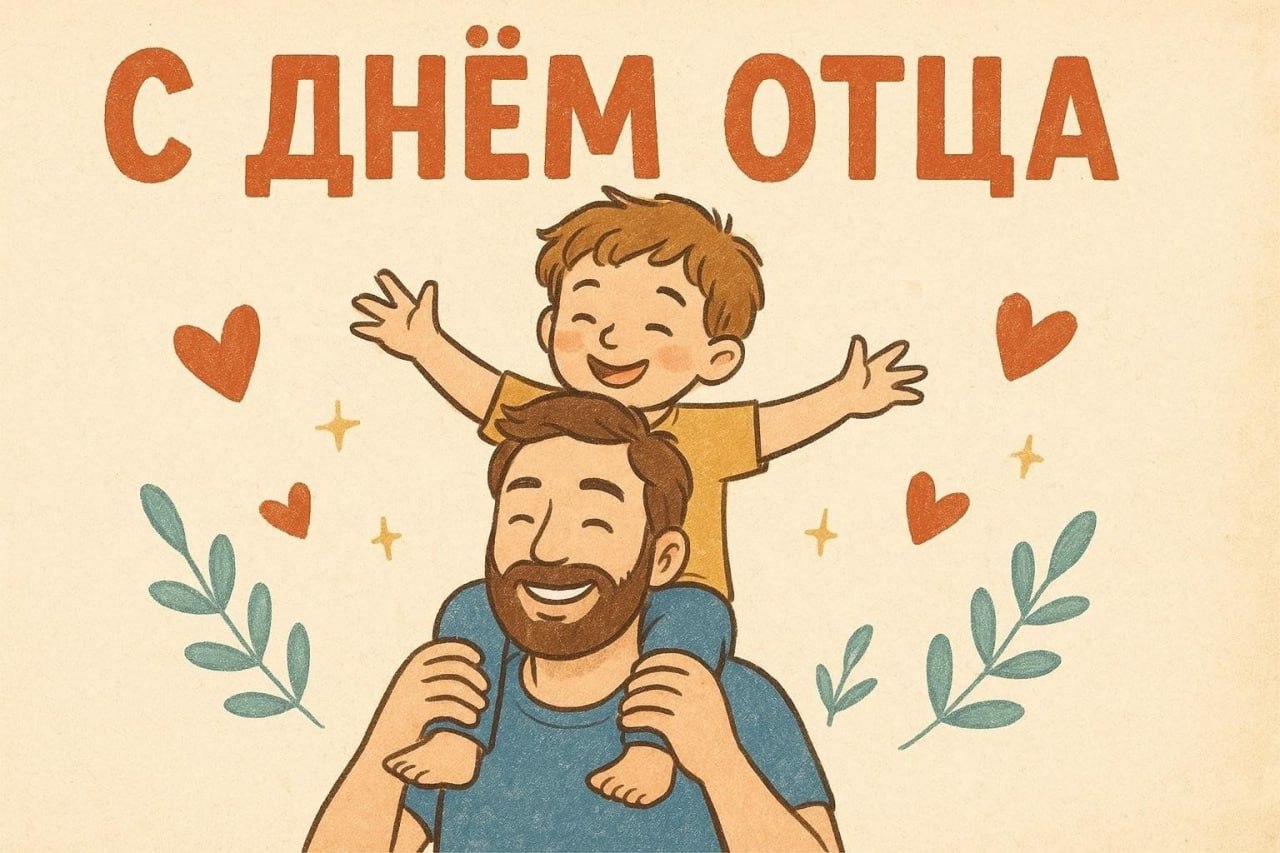 Сегодня отмечают День отца!