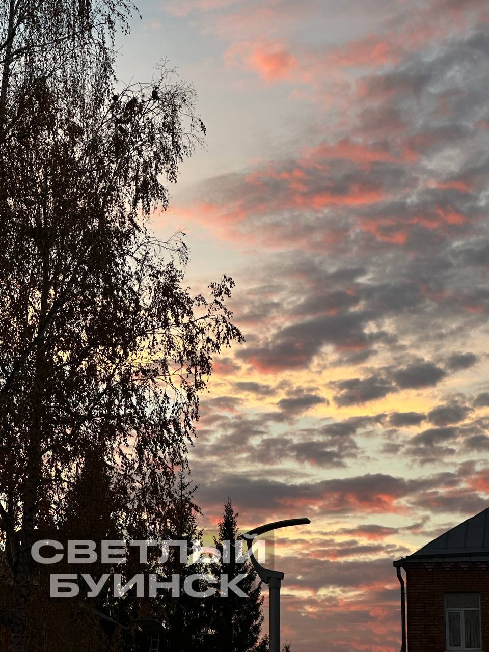 Буинск в красках заката