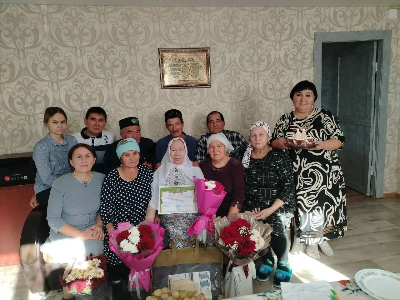 Жительнице Аксубаевского района исполнилось 90 лет