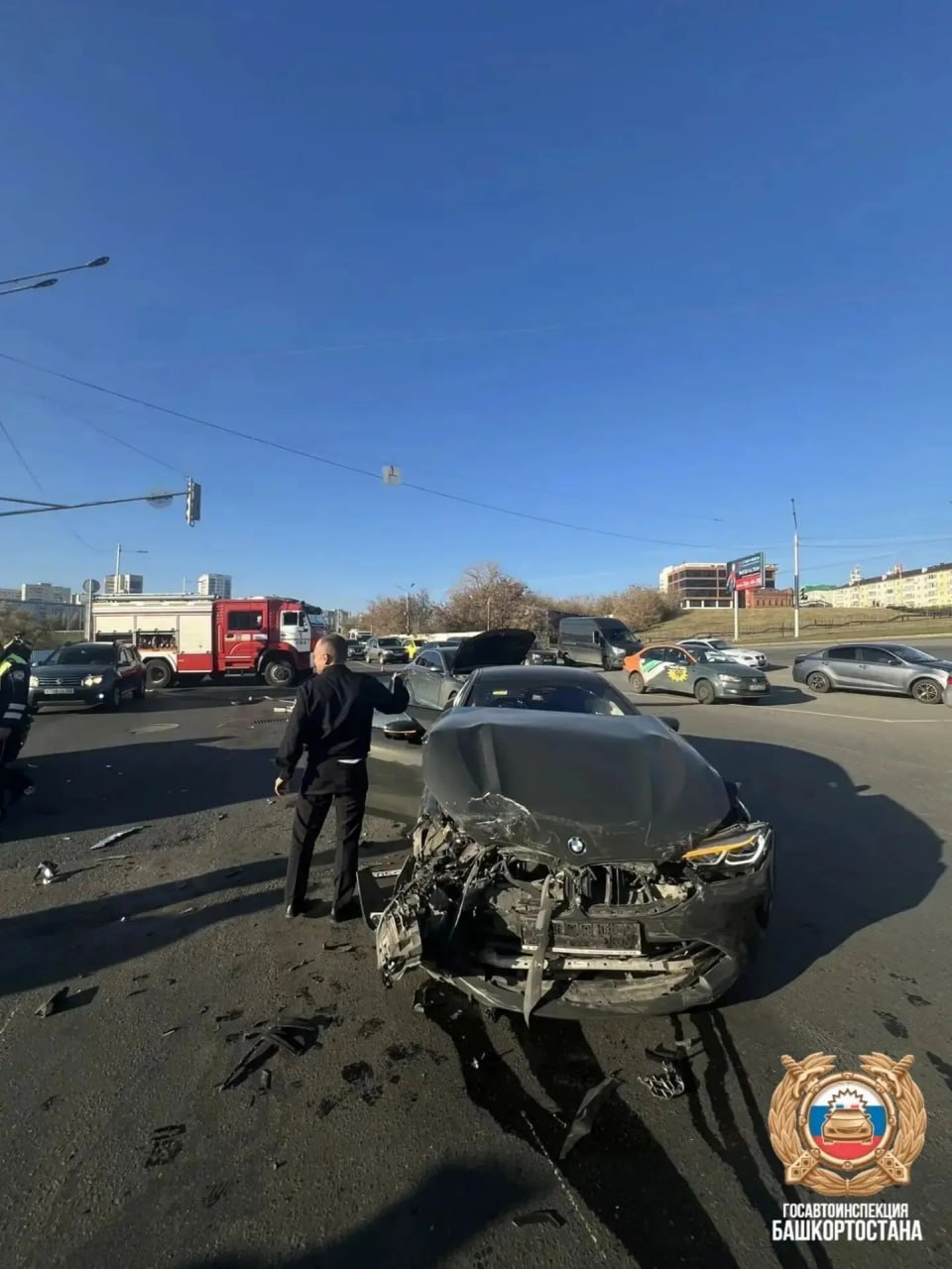 Семимесячная малышка после жёсткого ДТП в Уфе остаётся в больнице