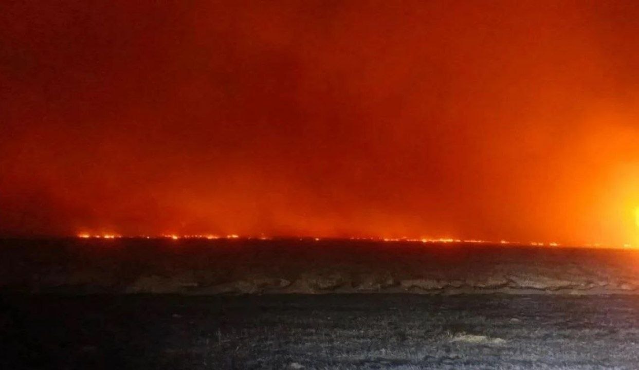 В Башкортостане горят поля: огонь охватил более 26 км² в нескольких районах