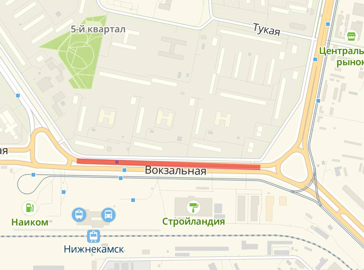 На улице Вокзальной на сутки ограничат движение
