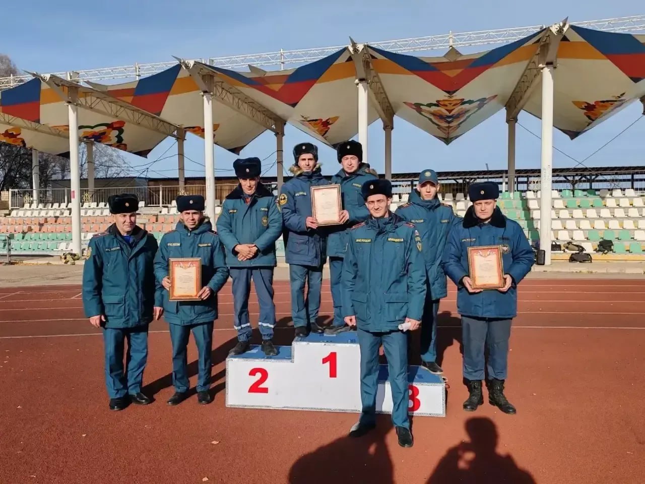 Пожарные из Ютазинского района взяли золото на соревнованиях в Азнакаево