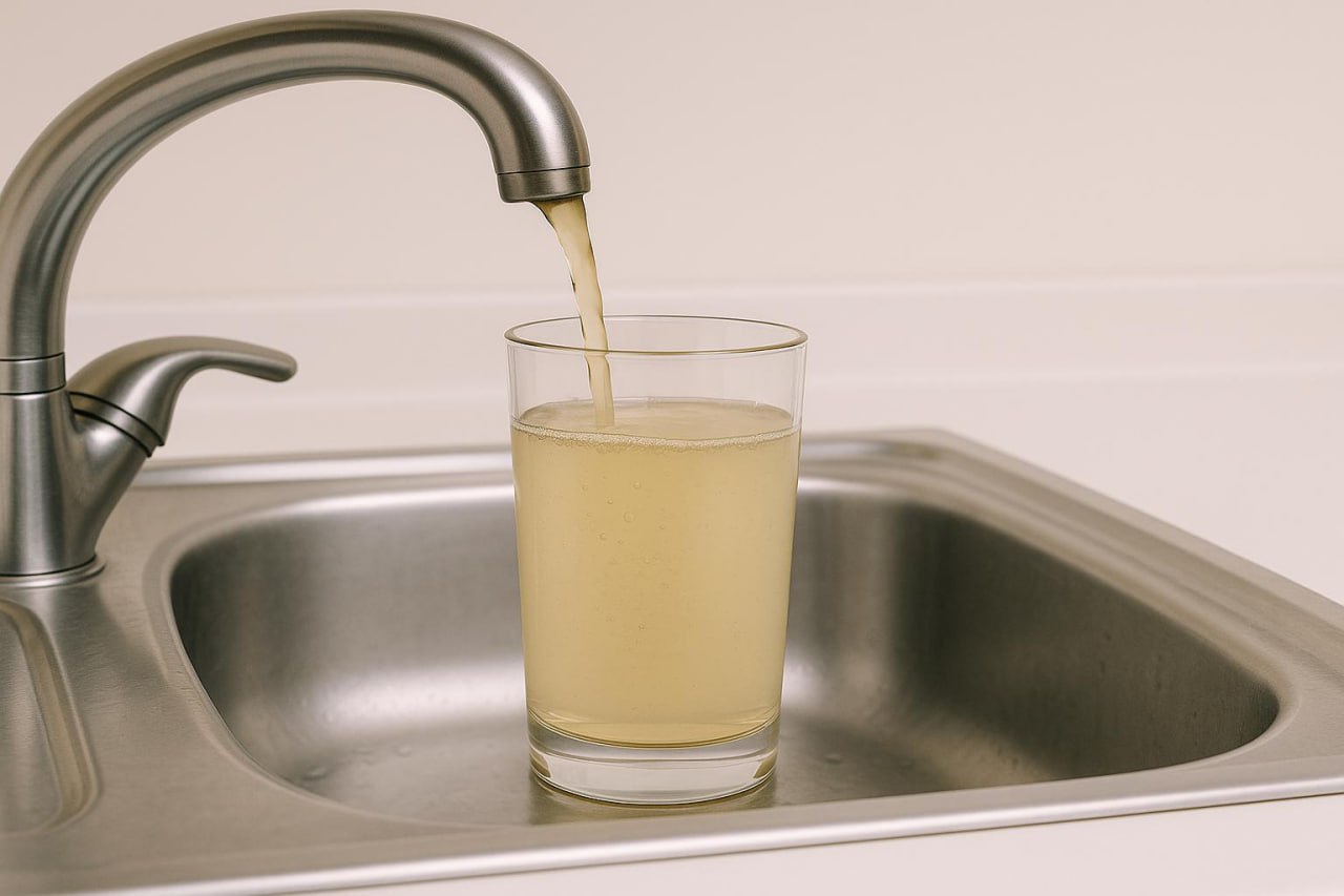 Из кранов может пойти мутная вода: жителей Октябрьского предупредили