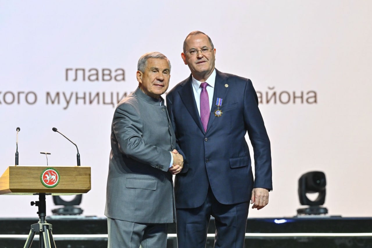 Главу Балтасинского района Рамиля Нутфуллина наградили орденом «Дуслык»