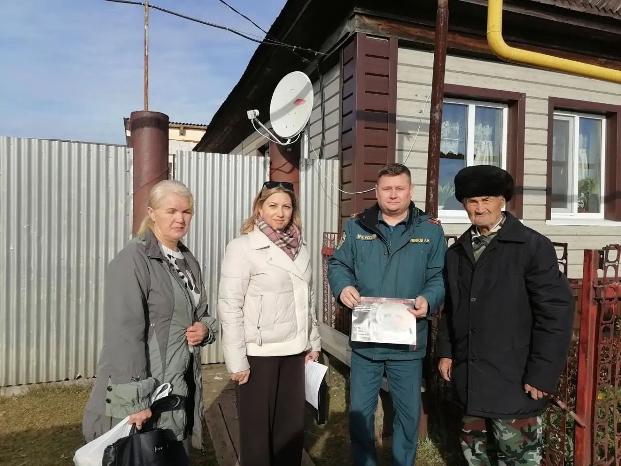 В Аксубаевском районе проверяют дома одиноких пенсионеров старше 80 лет