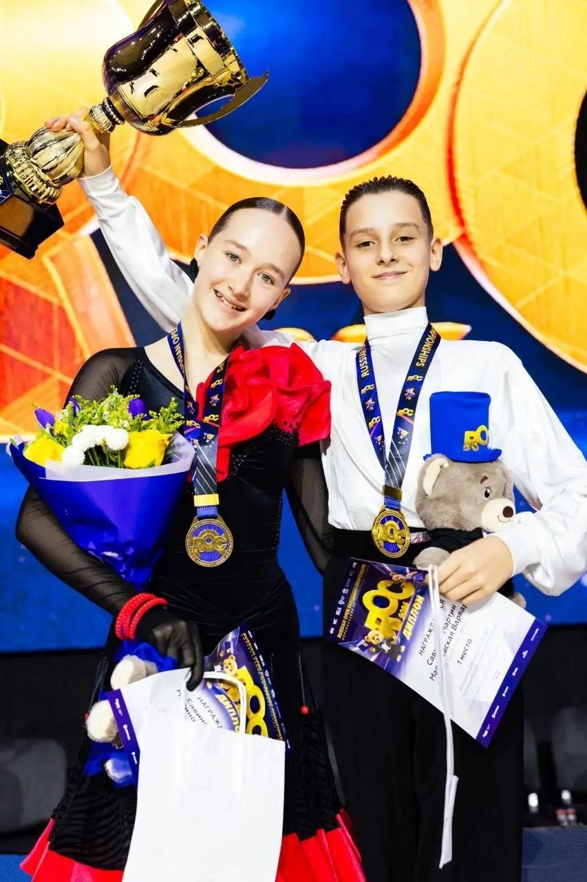 Танцоры из Татарстана трижды стали чемпионами на турнире в Москве