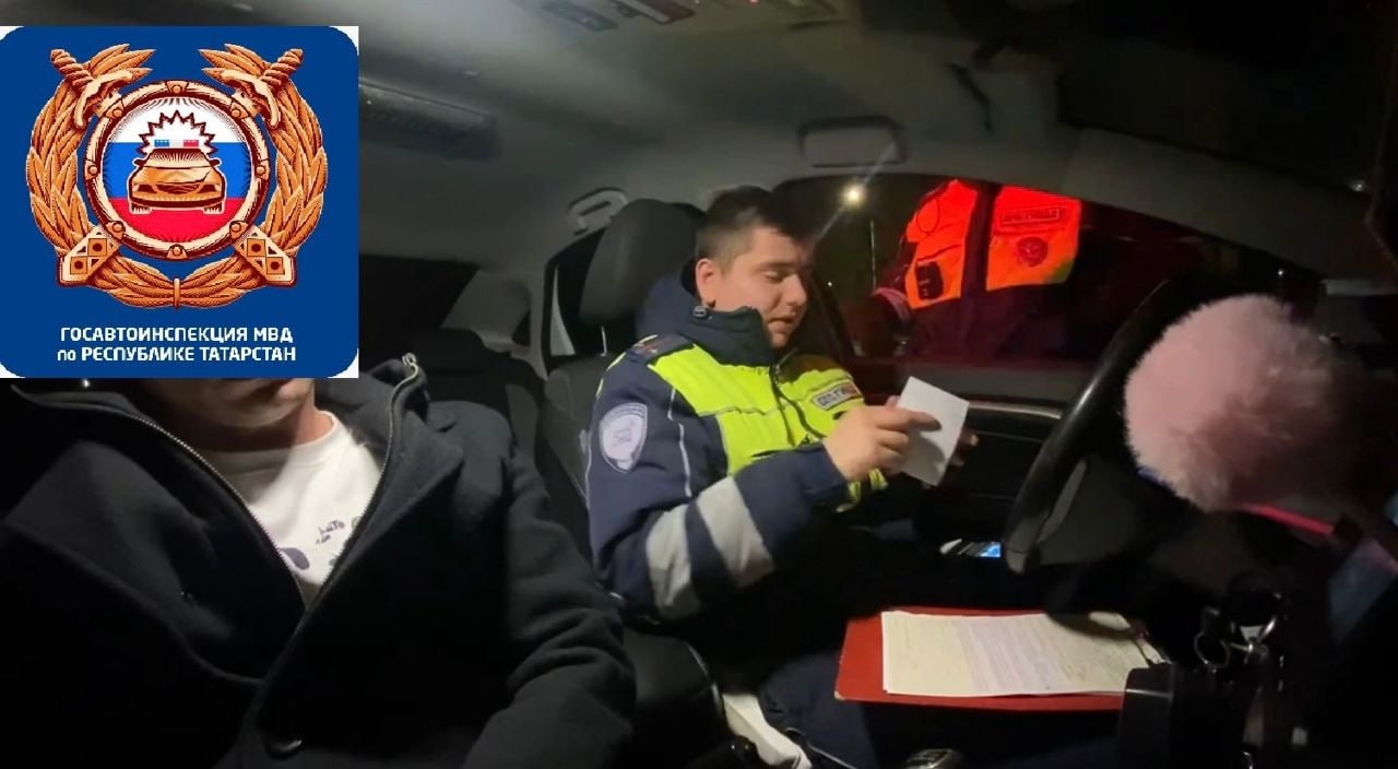 В Челнах остановили 39-летнего водителя, которого уже арестовывали за пьяную езду