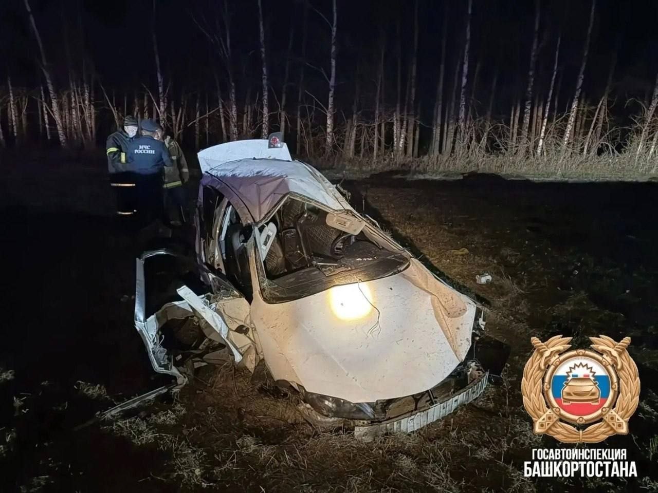 Отец погиб в ДТП, в машине были четверо детей