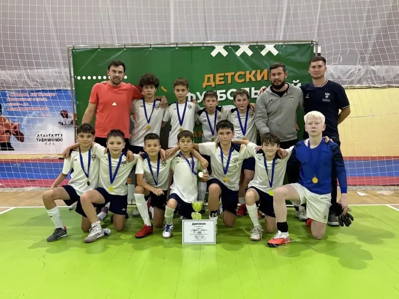 Юные футболисты Арского района выиграли турнир в Елабуге и увезли Кубок