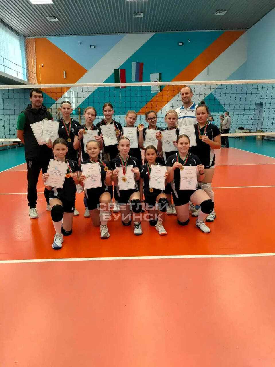 Буинские волейболистки выиграли первенство Татарстана