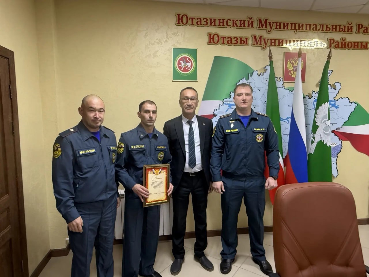 Впервые за 30 лет пожарные Ютазинского района завоевали золото