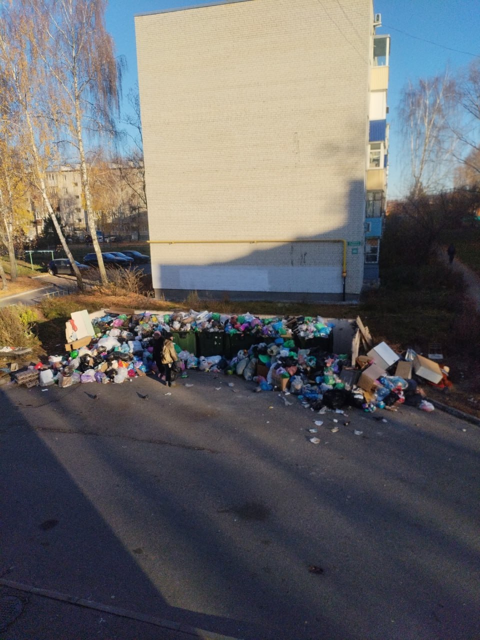 Зеленодольск завален мусором: подписчики жалуются на переполненные площадки
