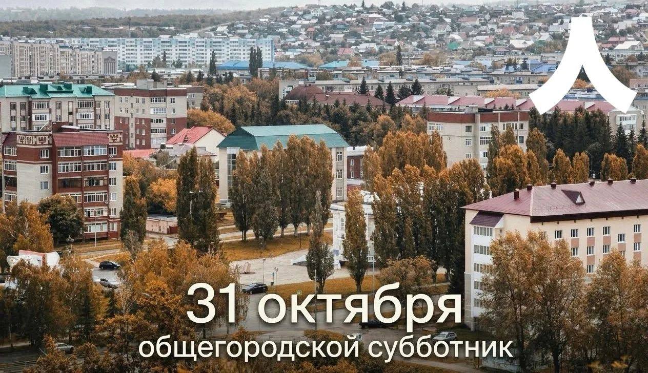 Лениногорцев приглашают на финальный осенний субботник 31 октября
