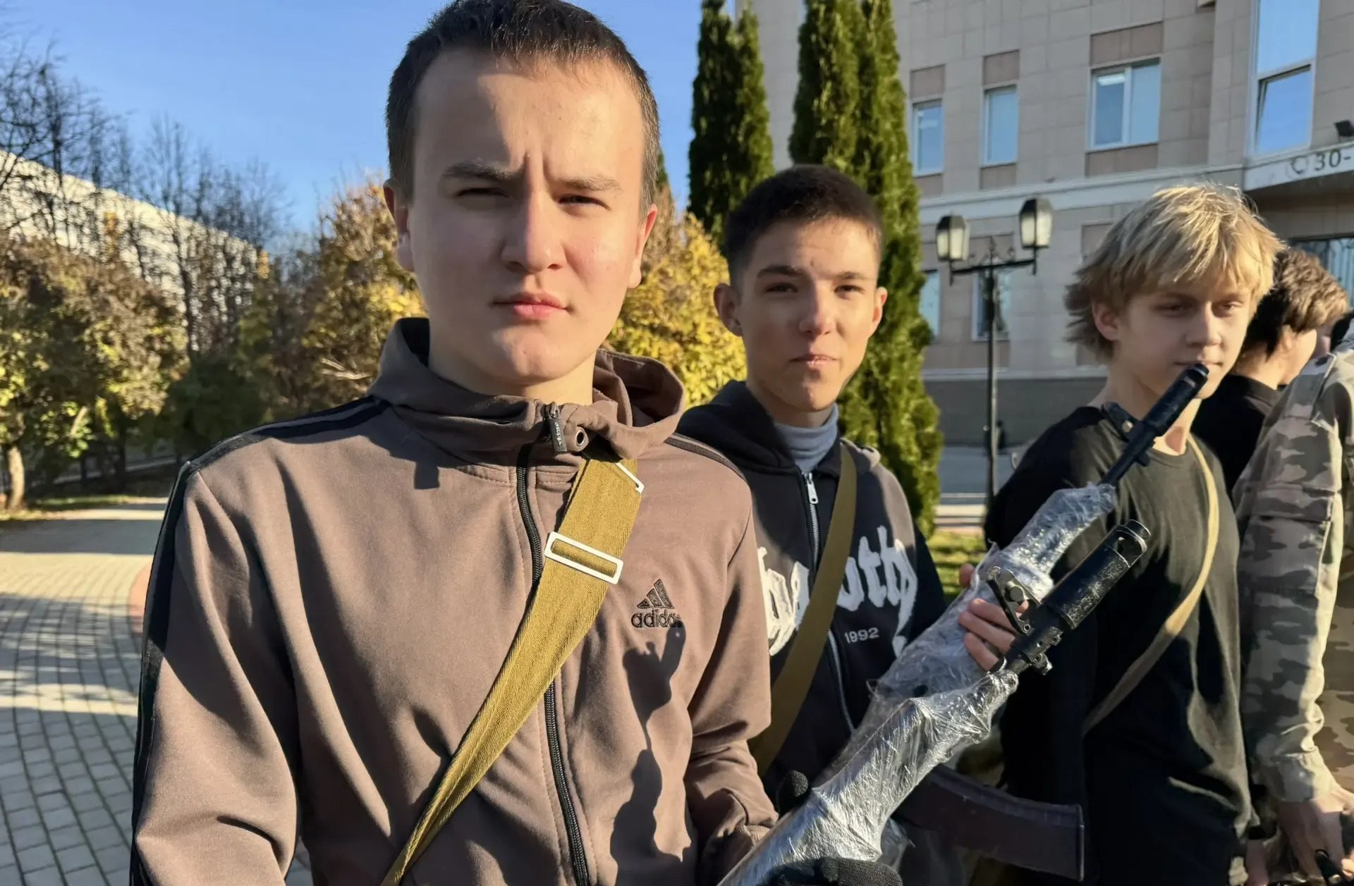 В Нижнекамске 30 студентов вышли на шестикилометровую «Гонку героев»