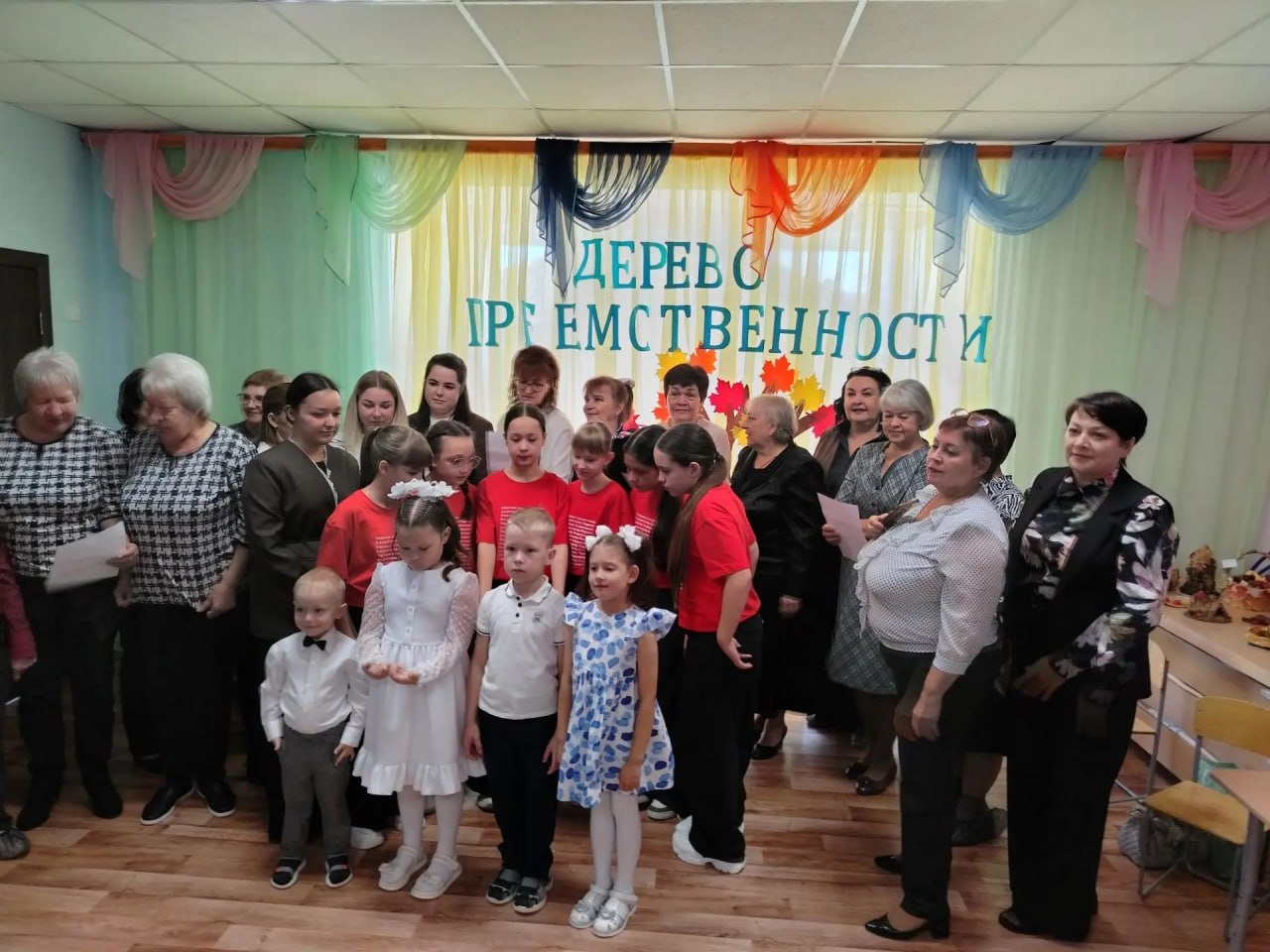 В Уруссинском детском саду встретились четыре поколения педагогов