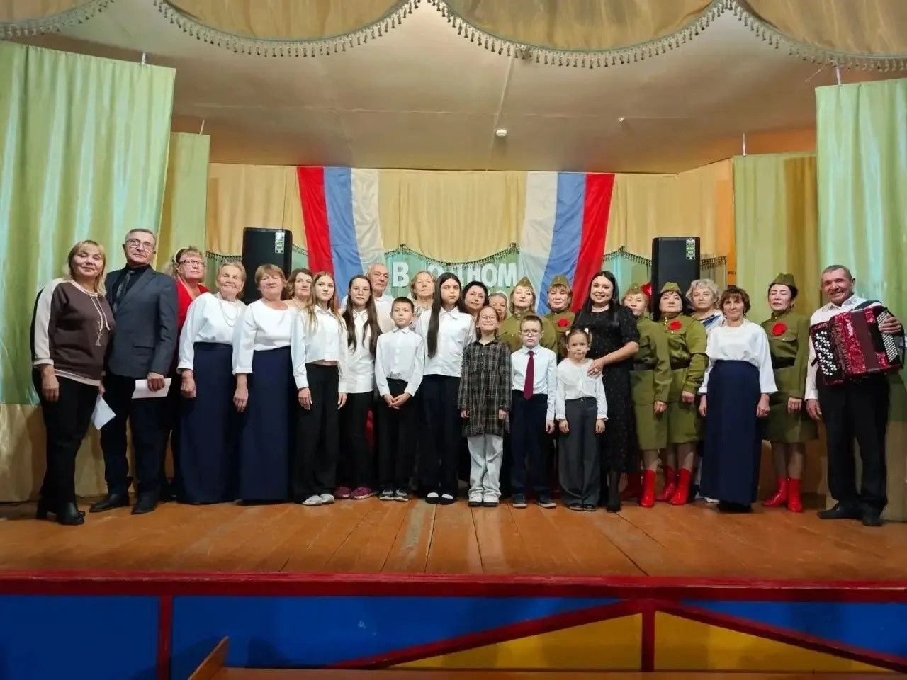 В Нурлатском районе прошёл третий концерт «В одном строю»