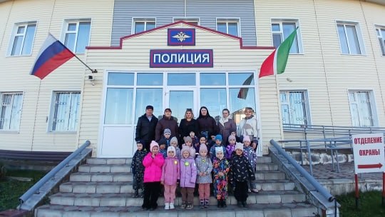 Дошкольники из Балтасей побывали в музее полиции