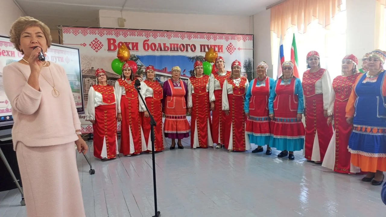 Единственная чувашская школа Бугульминского района отмечает 125-летие